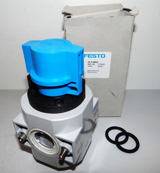 FESTO HE-D-MAXI Einschaltventil Mat. Nr. 170683 -OVP- | Maaslos-Guenstig.de