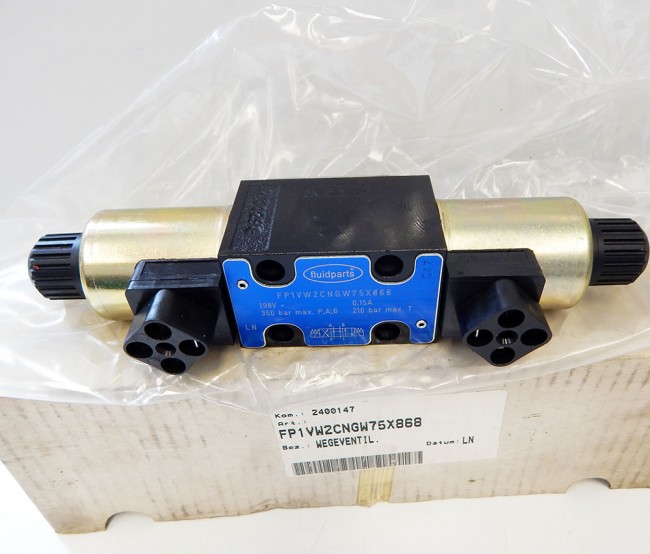 Fluidparts FP1VW2CNGW75X868 Wegeventil 198V=0,15A max.350bar P.A.B  