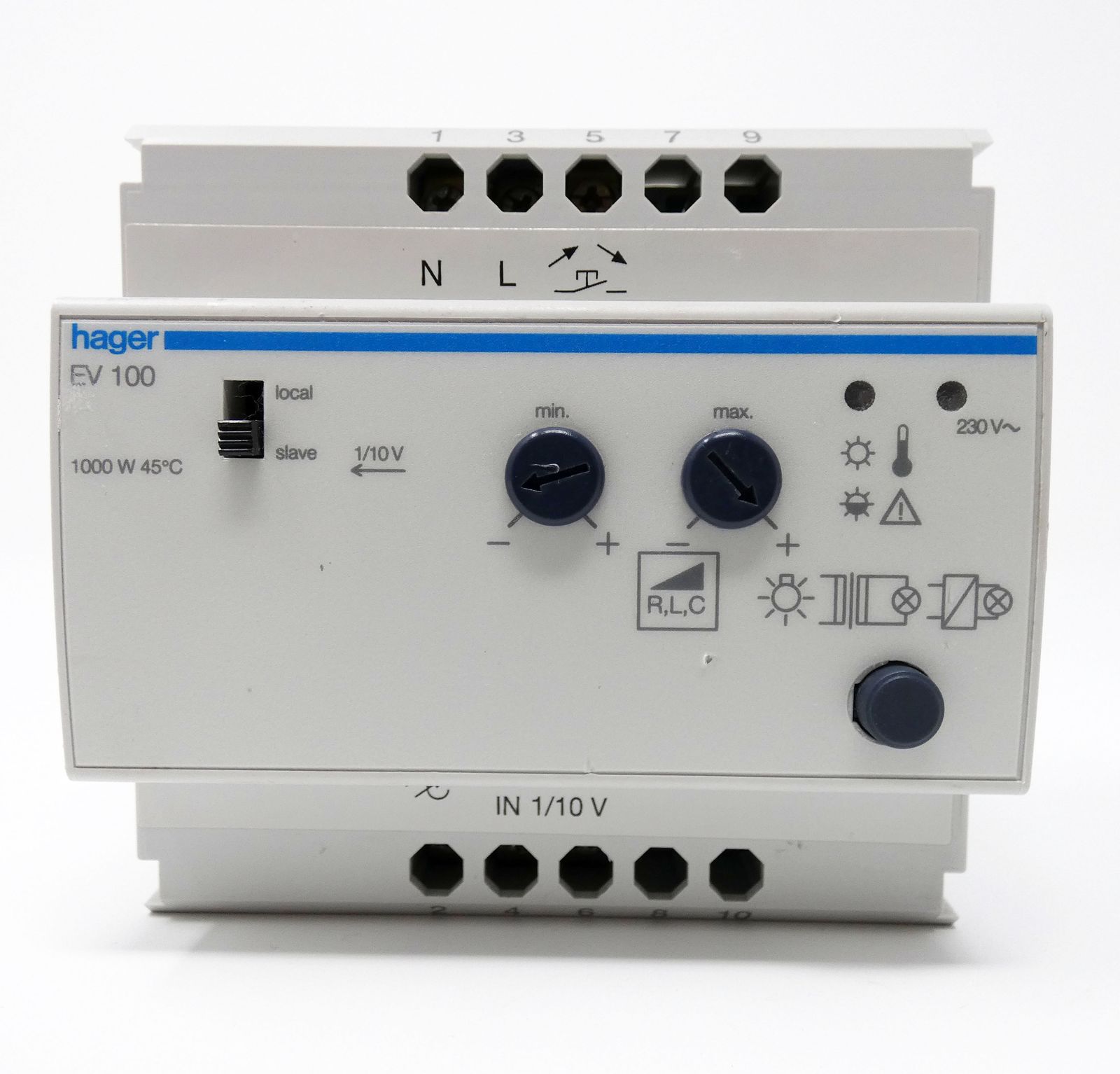 Hager EV 100 EV100 1000 W 45°C Ferndimmer unused eBay