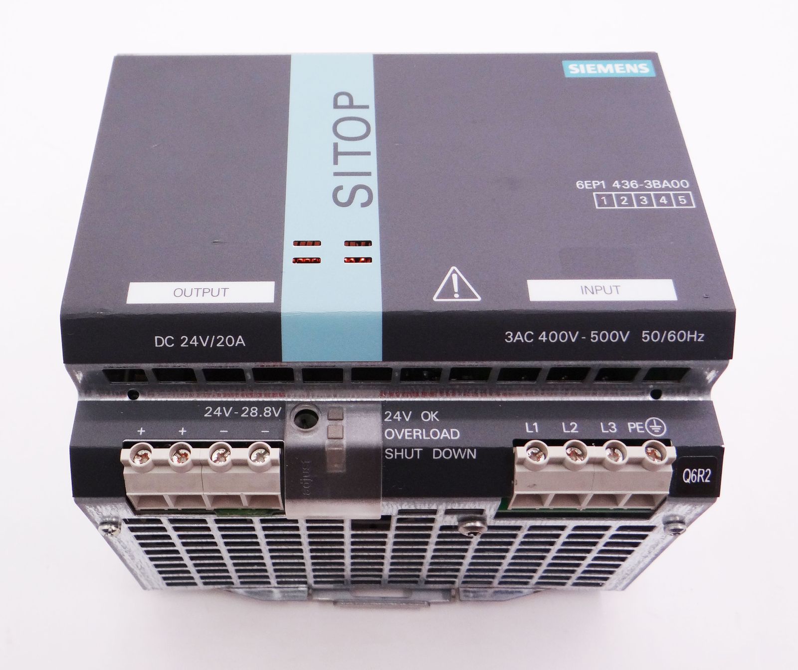 Siemens 6EP1436-3BA00 SITOP 6EP1 436-3BA00 Modular 20A Stabilized Power Supply Neu Versiegelt