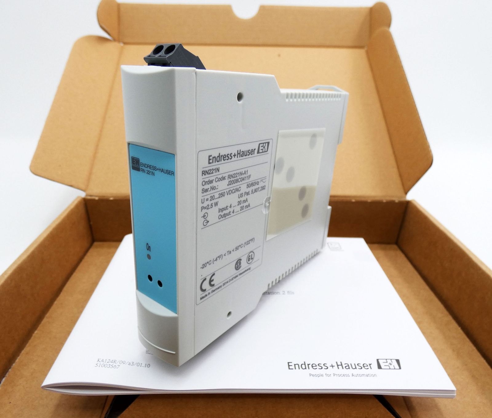 Endress + Hauser RN221N RN221N-A1 20 - 250 VDC/AC Dining Isolator ...