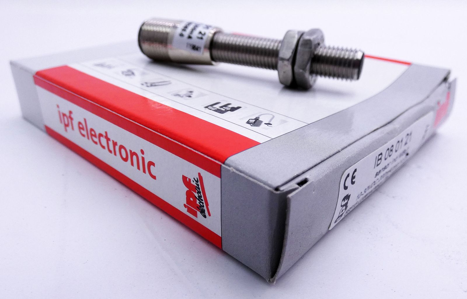 ipf electronic IB 08 01 21 IB080121 sensor ind M8x1 -unused/OVP ...