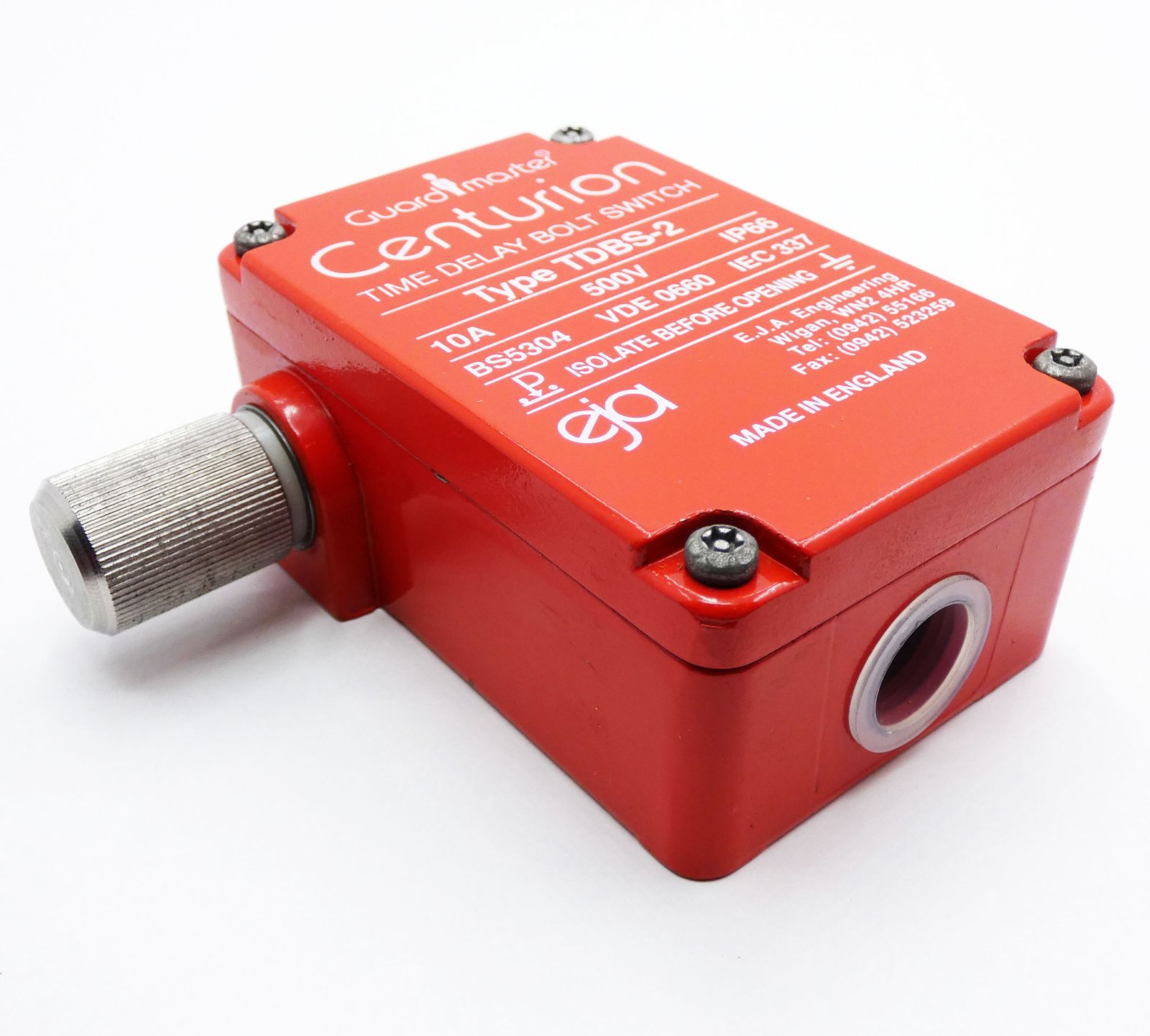 Guardmaster Centurion TDBS2 Links 10A 500V Time Delay Bolt Switch used