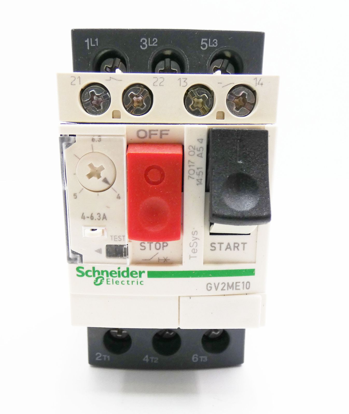 Schneider Electric Telemecanique GV2ME10 4-6,3A Motorschutzschalter ...