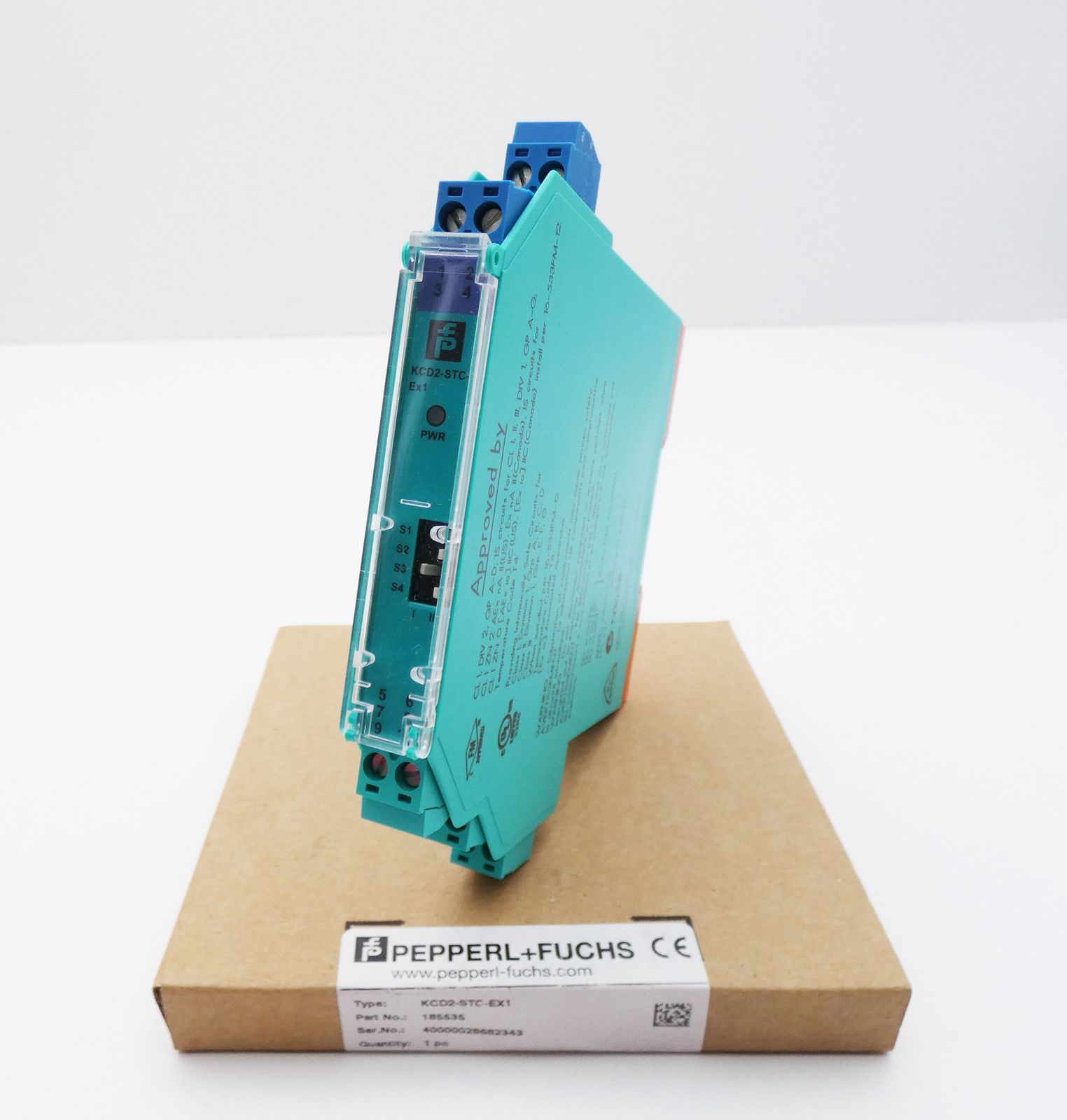 Pepperl+Fuchs KCD2STCEX1 KCD2STCEX1 185535 Transmitterspeisegerät