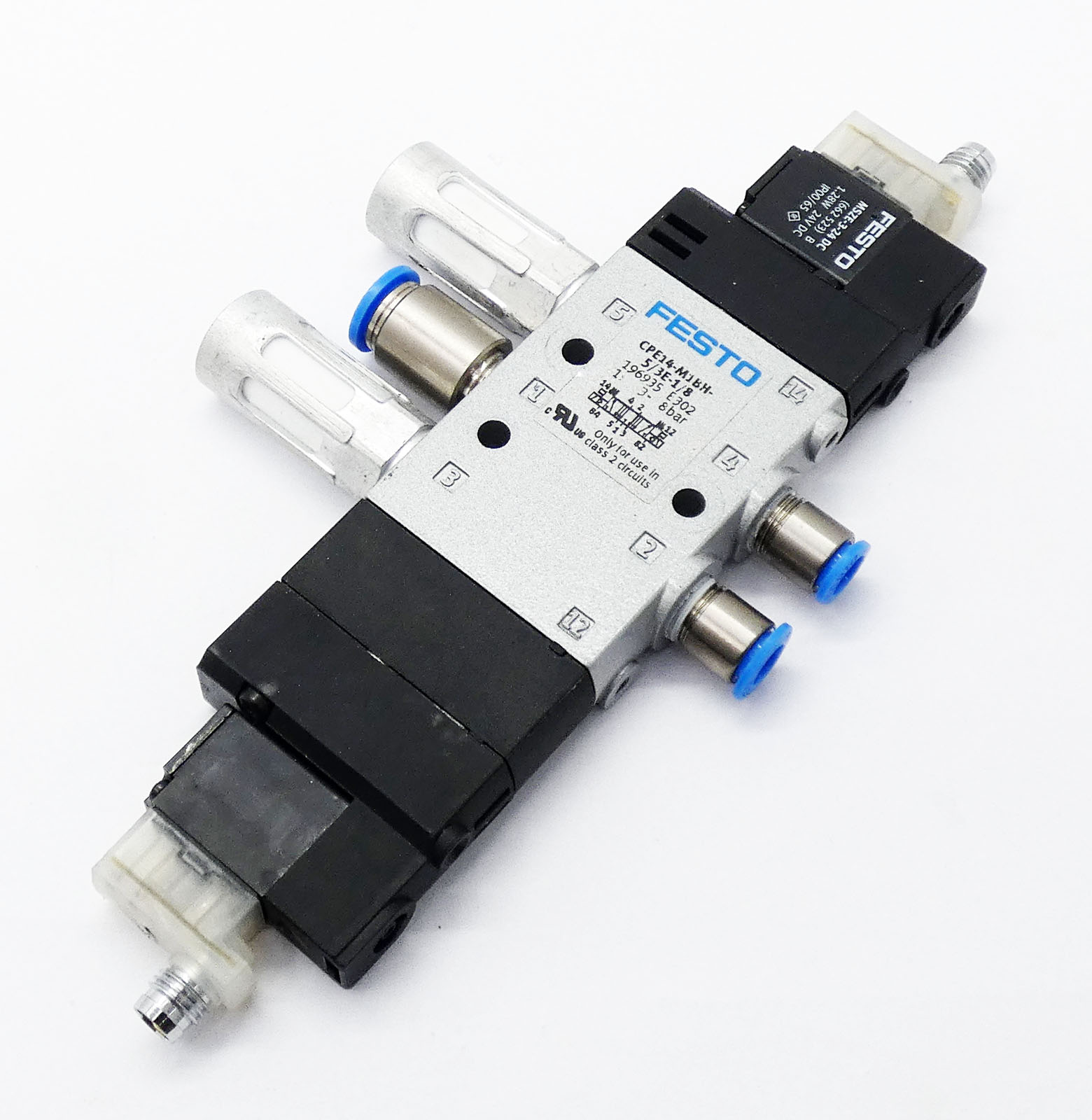 Festo U-1/8-B Silencer 6841 (Pack Of 2) – Aluminium Alloy Muffler For Pneumatic Systems