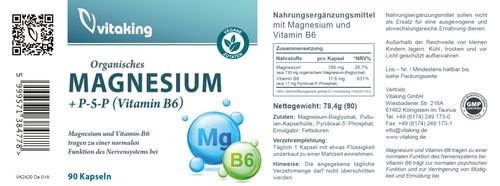 Magnesium mit Vitamin-B6