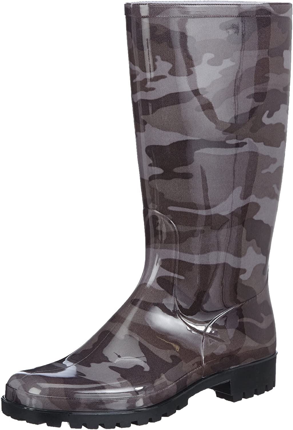 Gummistiefel Damen Extra Weit - Wasserdichte Regenschuhe Rutschfest Für Garten & Angel