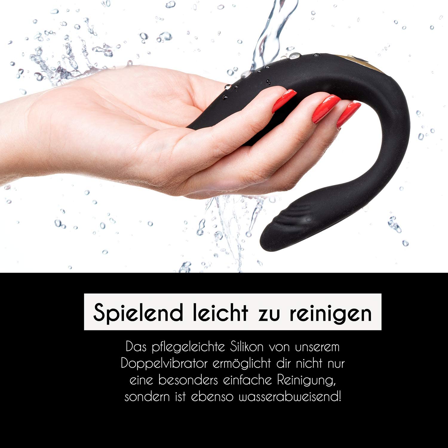 SAMORE Paar-Vibrator mit Fernbedienung 10 Vibrationsstufen Samtbeutel  Ladekabel | Redealer