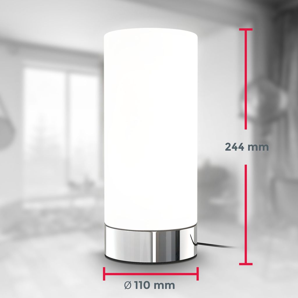 Lampe De Table Lampe De Chevet Fonction TOUCH Lampe De Bureau Salon Chambre 12 width=320