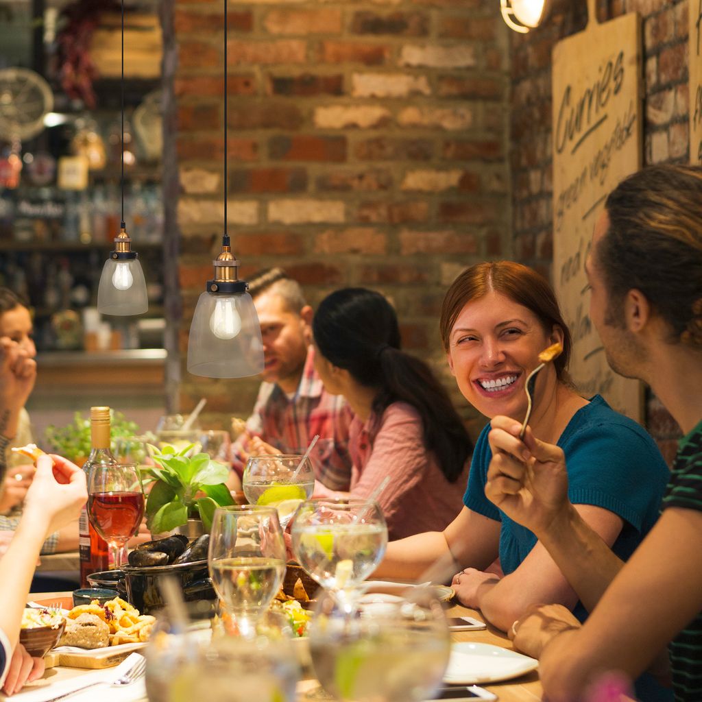 Suspension Vintage Lustre Verre Retro éclairage Plafond Loft Edison 13 width=320