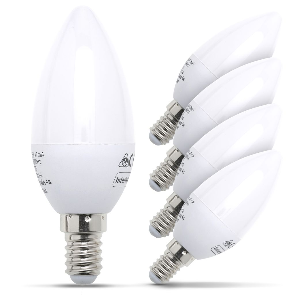 5x Ampoule LED E14 Ampoule D'économie D'énergie 5W Forme Bougie 13 width=320