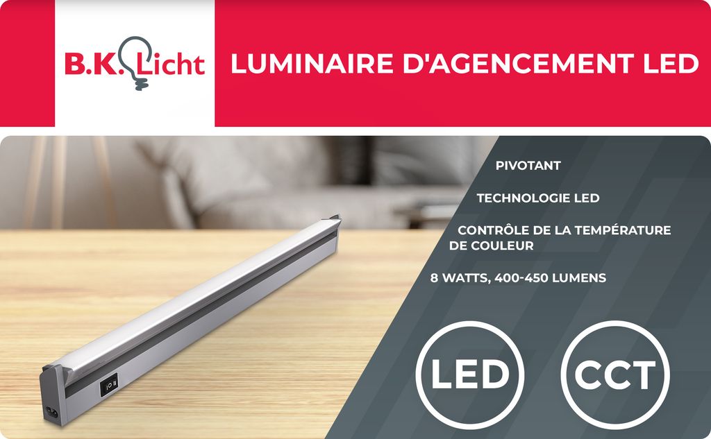 Réglette LED pour cuisine