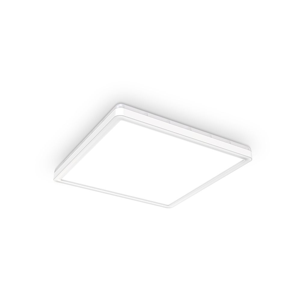 LED Panel 29,3x29,3 cm - 18W, 2400lm, dimmbar, flach, backlight, neutralweiß, weiß