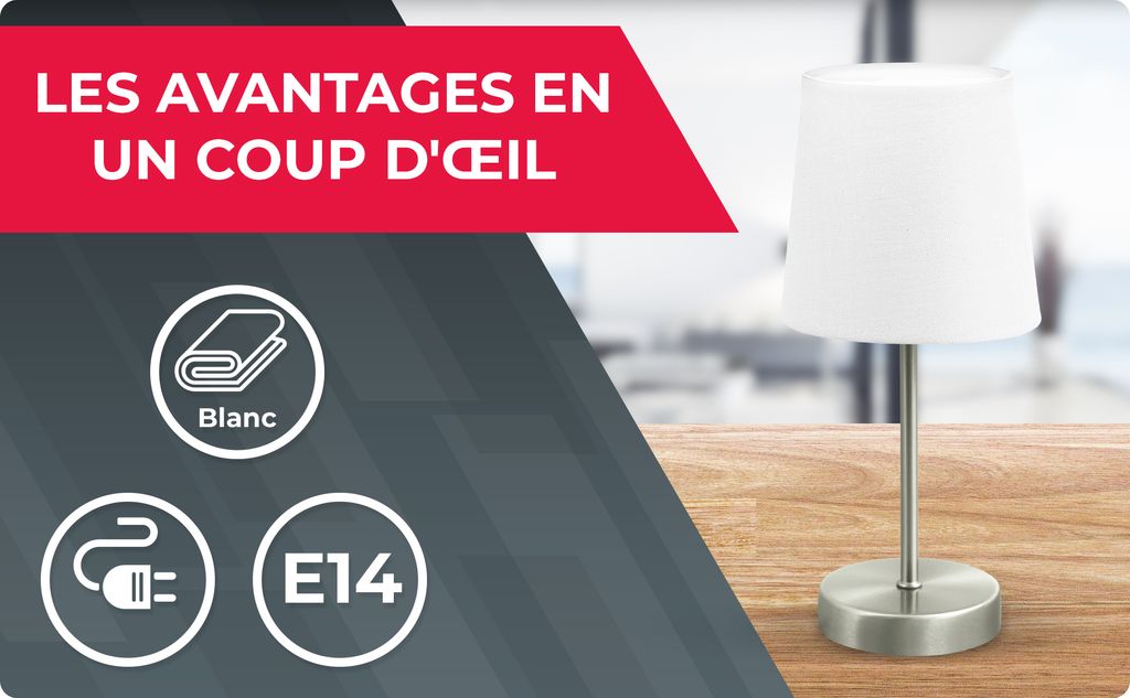 Lampe de chevet design