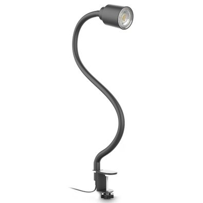 Lampe à Pince LED Flexible Blanche - Lecture, Bureau, Lit - 230V GU10