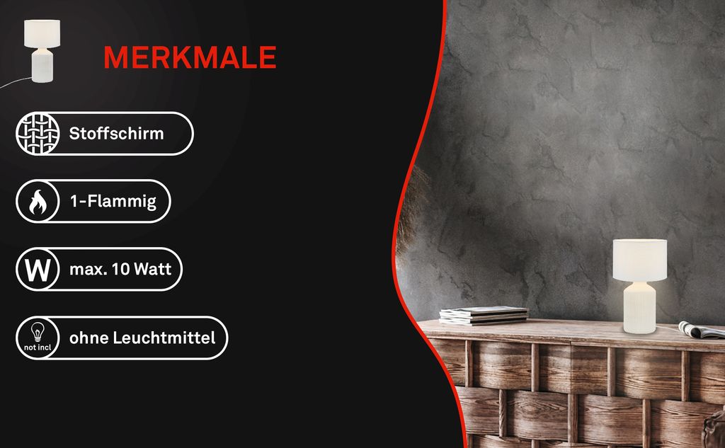 Tischlampe Design 2