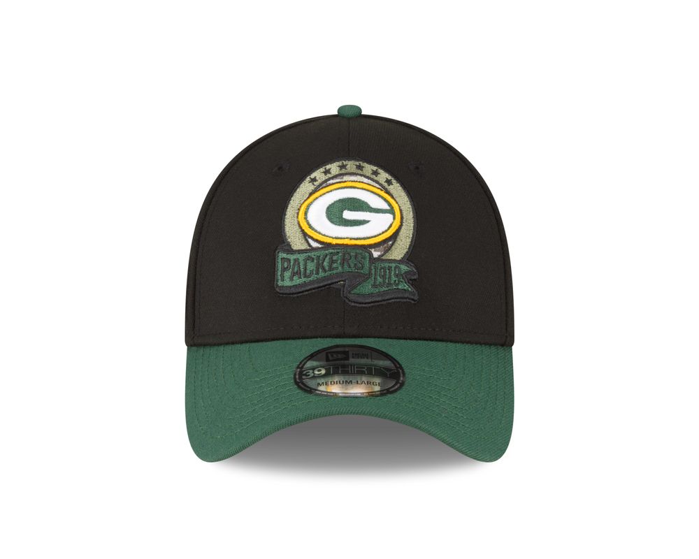 Official New Era NFL Training 2023 Green Bay Packers 39THIRTY Cap D02_127