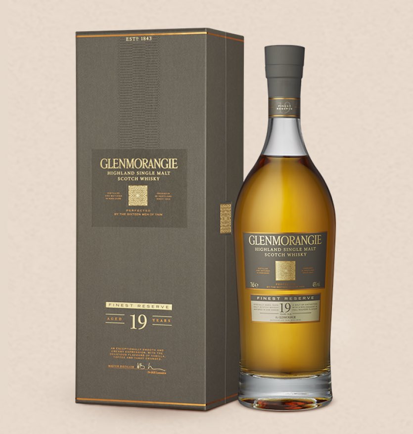 GLENMORANGIE 19 YEARS OLD Single Highland Malt Scotch Whisky 43vol