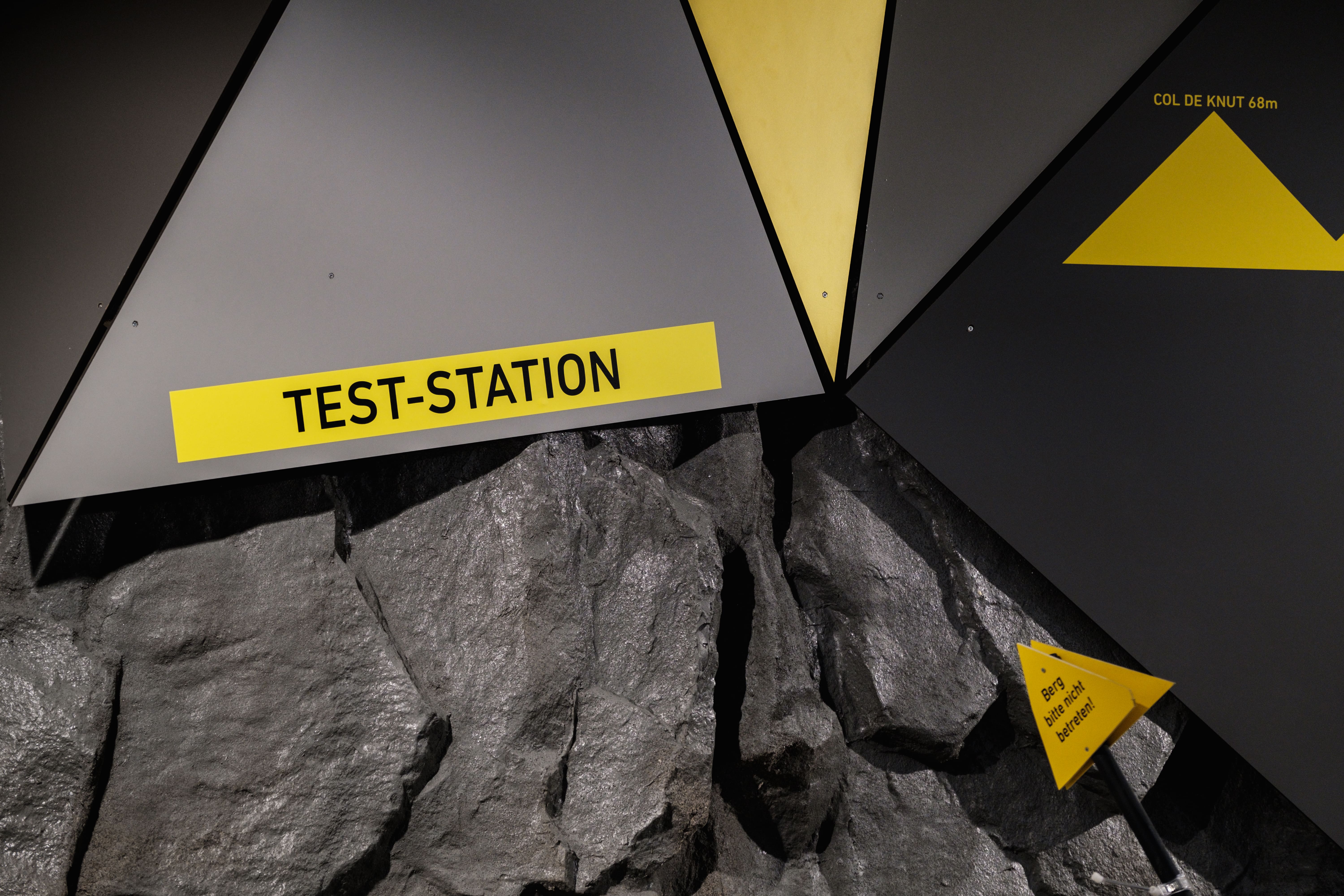 Teststation für Wander und Trekkingschuhe im Outdoorhaus Krumholz