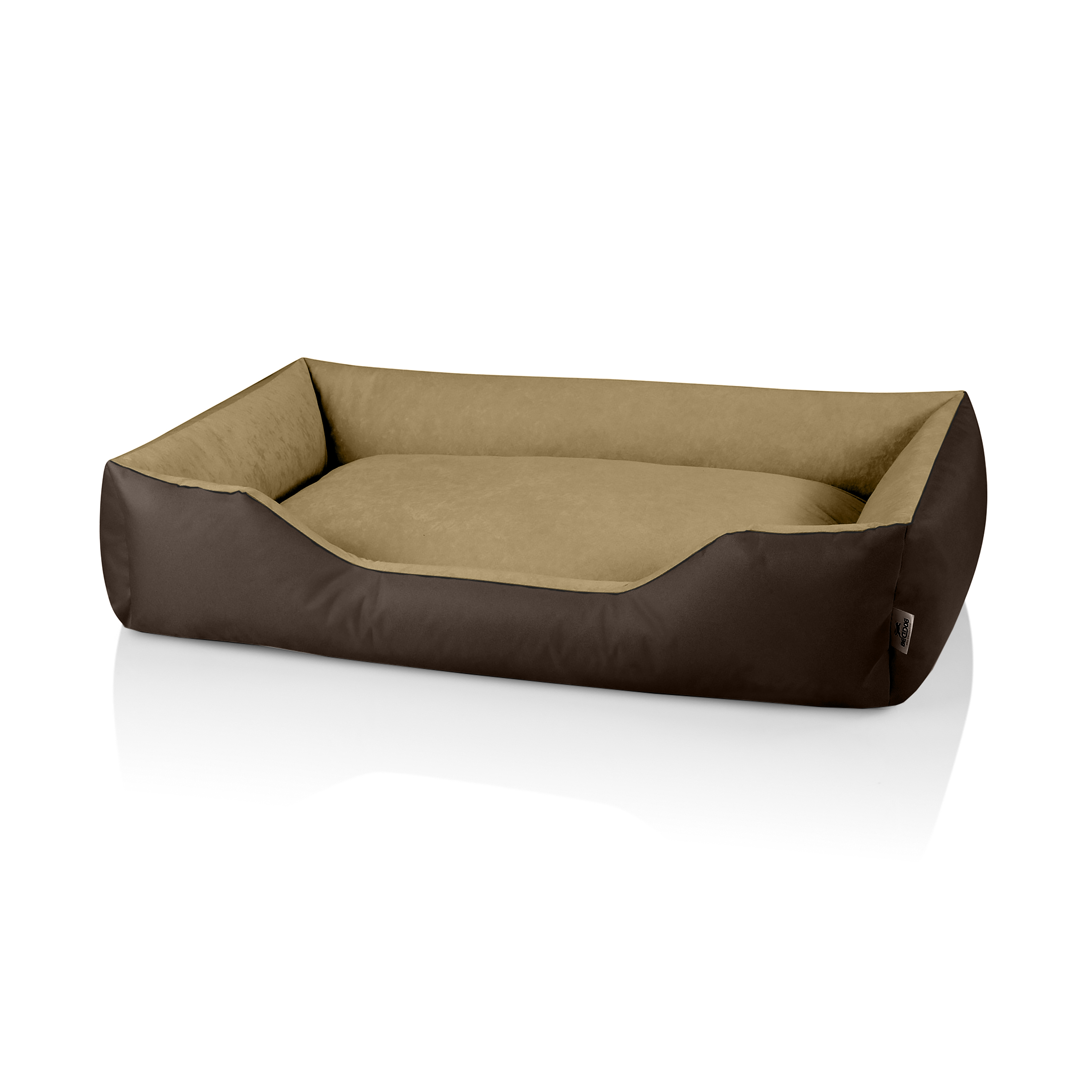 BedDog Hundebett LUPI, Hundesofa aus Cordura, Microfaser-Velours,  waschbares Hundebett mit Rand, Hundekissen vier-eckig | Sogo24 - Beddog |  Hundebetten, Katzenhhlen
