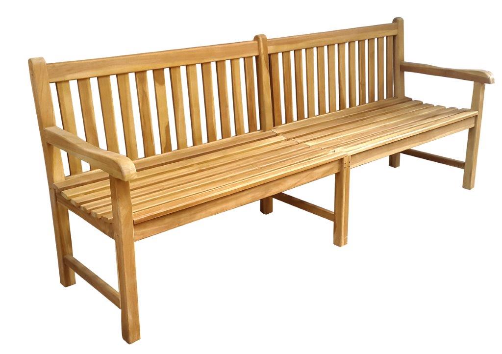 Stabile Gartenbank Picadelly 200 cm in Prem
ium Teak mit ...