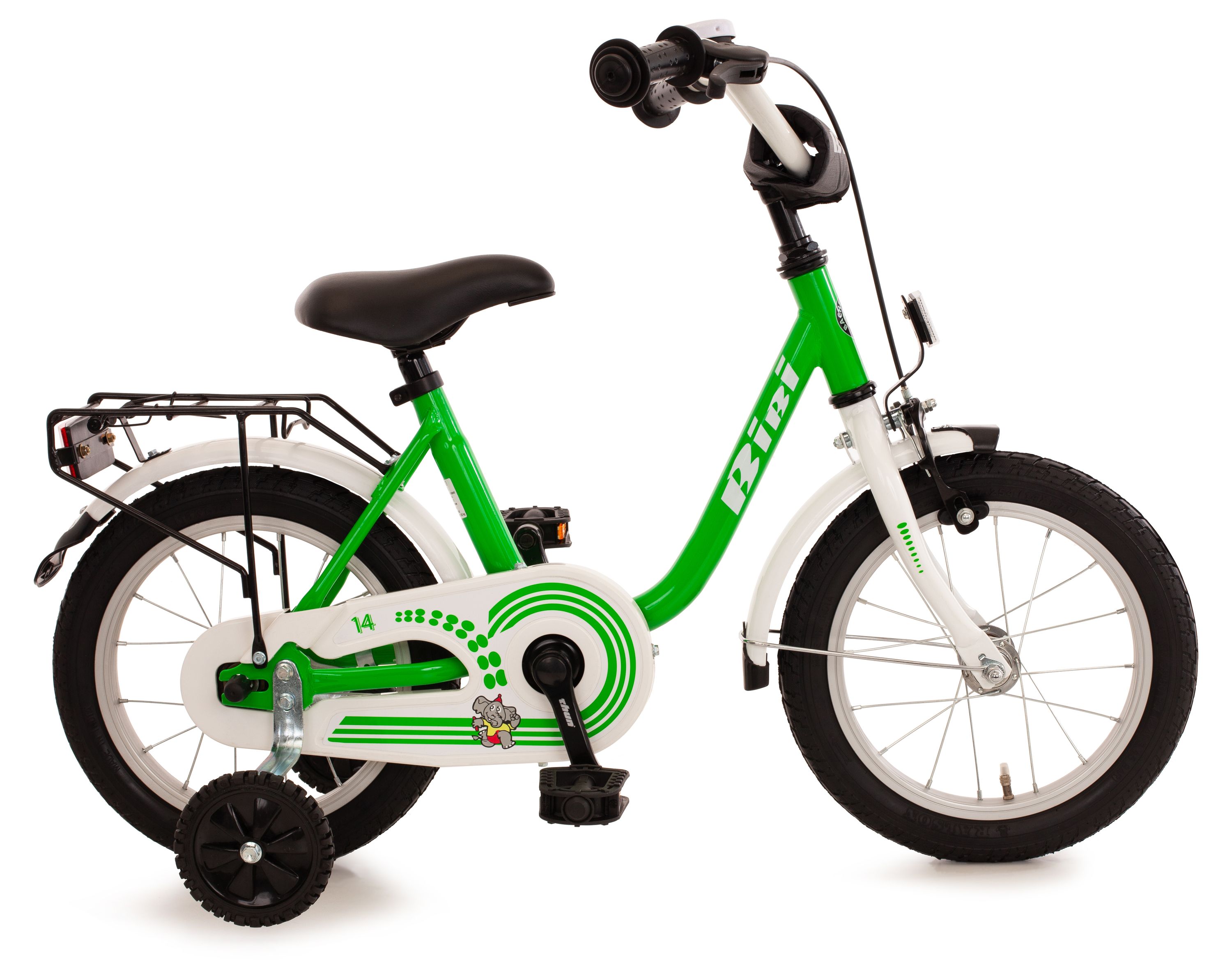 Fahrrad 14 Zoll "Bibi" Grün | sklee.de