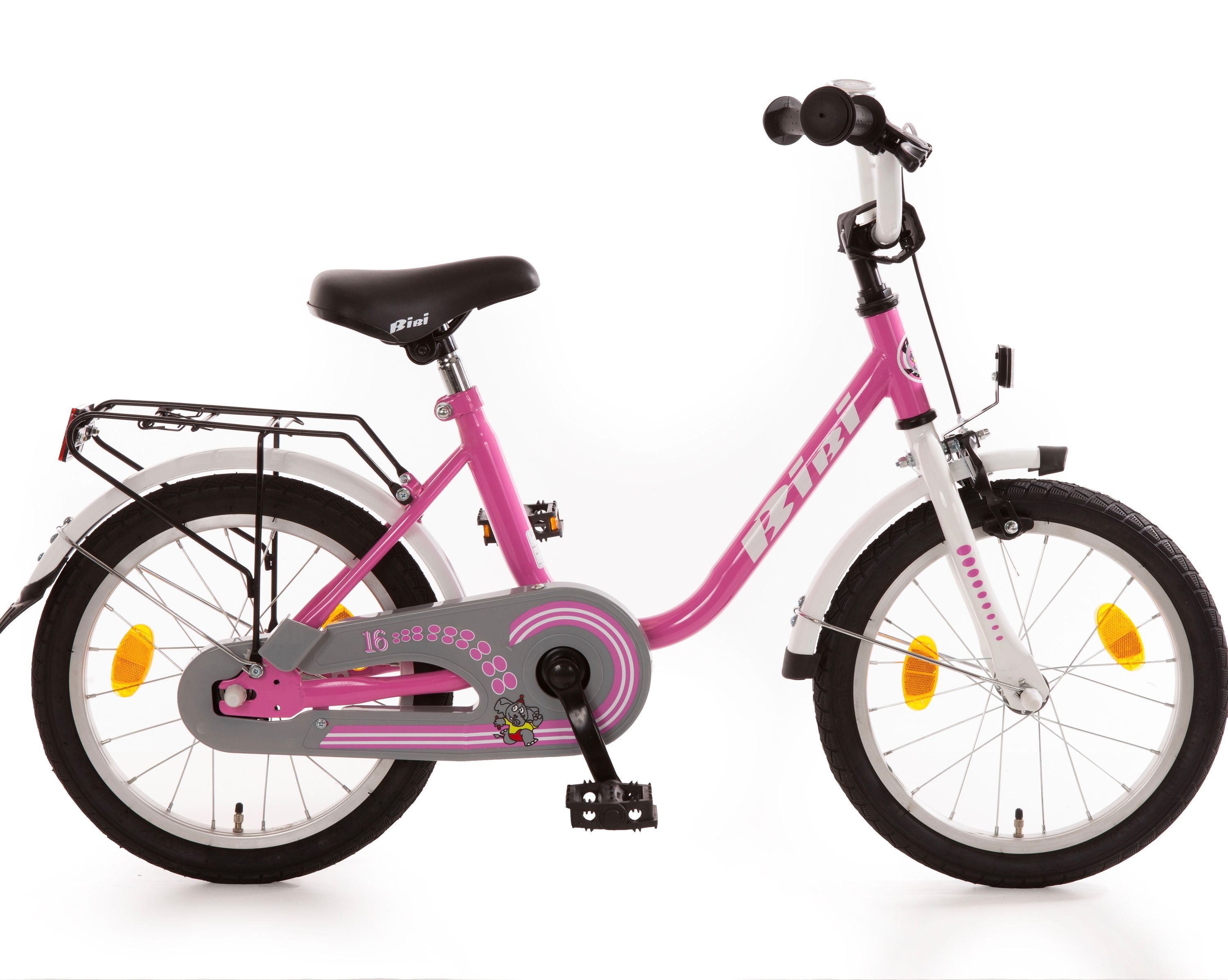 Fahrrad 16 Zoll Bibi Pink sklee.de