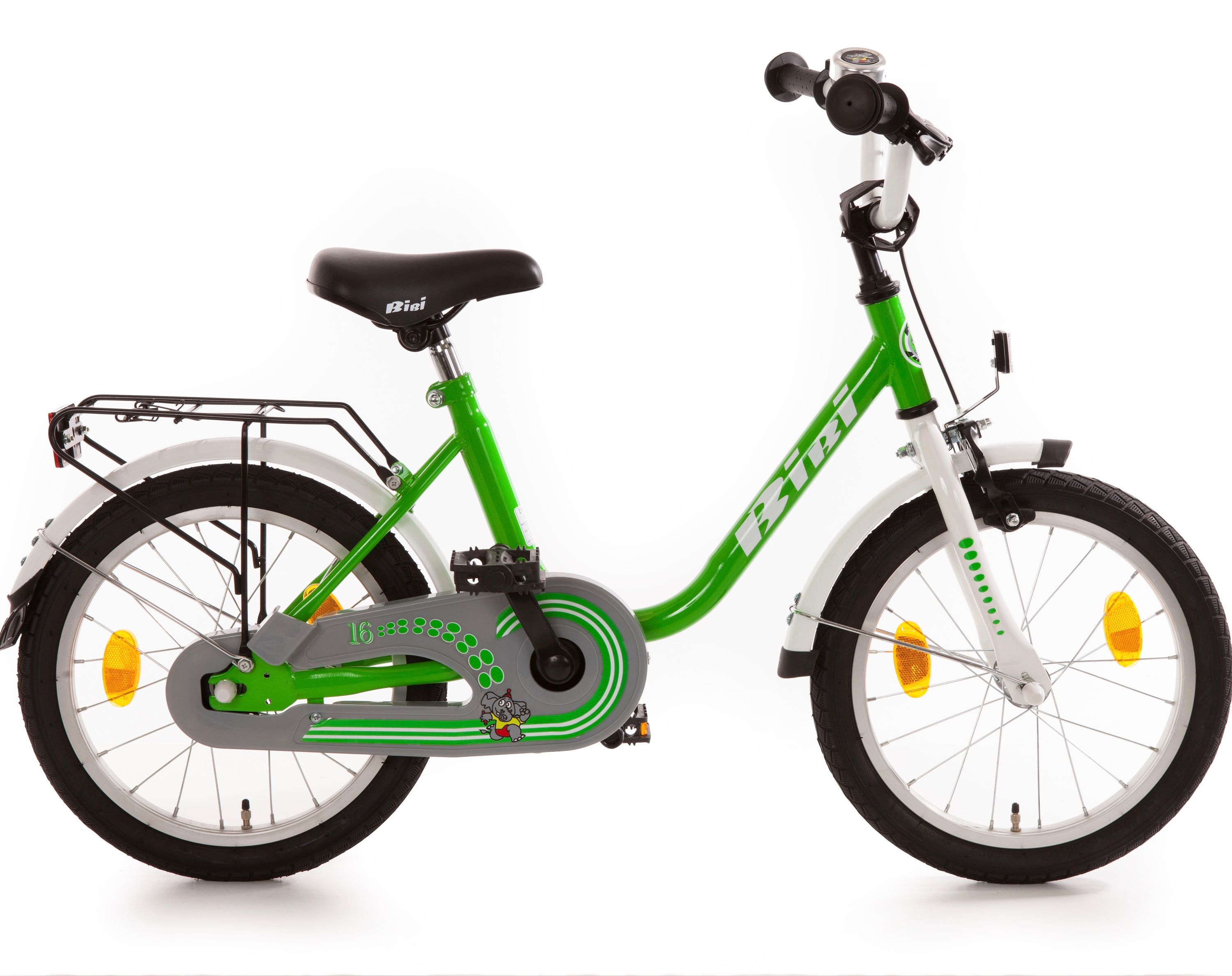 Fahrrad 16 Zoll Bibi Grün sklee.de