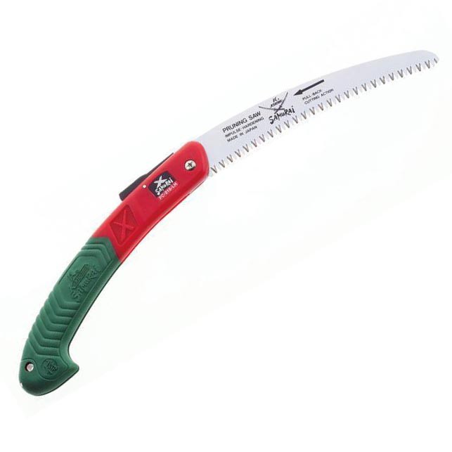 Segaccio Pieghevole Samurai FC-210-LH Con Lama Curva 210mm - Per Taglio Legno, Compatto E Affilato - Foto 7