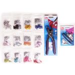 Set pour démarrer boutons pressions Jersey et pince-1