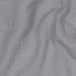 Muślin organiczny - jasnoszary