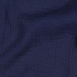 Organiczny muślin - ciemnoniebieski