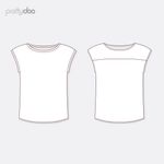 Damenshirt - Sara - Papier-Schnittmuster-3
