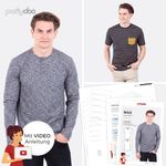 Männershirt - Max - Papier-Schnittmuster-0