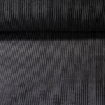 Cord Carole  - Washed Cord 4,5mm Schwarz-0