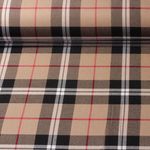 Modestoff - Tartan Check Karos Camel