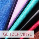 Gemischtes Paket Glitzer Vinyl ca. 500g-0