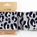 Cuff Me Icon Jacquard Grå Marin Vit