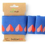 Cuff Me Icon Hjärtan Blå Flerfärgad