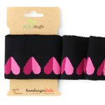 Cuff Me Icon Hjärtan Schwarz Multicolor