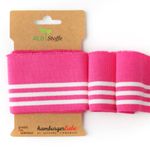 Cuff Me College Strick Pink Weiß