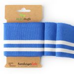 Cuff Me College tricot bleu blanc