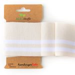 Cuff Me College Strick Creme Weiß