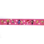 Webband 'Vogelhochzeit' by paulapü 15mm Rosa Webband 'Vogelhochzeit' by paulapü 15mm Rosa