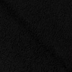 Tissu éponge - noir