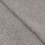 Tissu éponge - gris clair