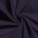 Kuschelsweat - Aubergine angeraut