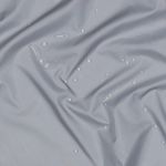 Tecido do impermeável - cinzento claro liso repelente de água