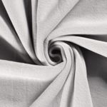 Cotton Fleece Uni Gris clair